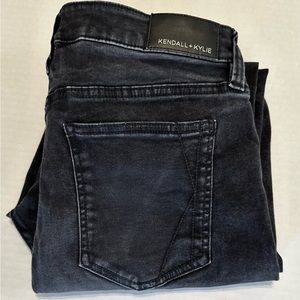 Kendall Kylie junior Denim Jeans 13/31 Black Ultra Babe Skinny Low Rise 5 Pocket